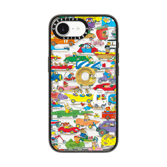 Richard_Scarry x CASETiFY iPhone 16e ケース ブラック インパクトケース MagSafe対応 Things That Go Pattern Phone Case Back to School Richard_Scarry x CASETiFY iPhone 16e ケース ブラック インパクトケース MagSafe対応 Things That Go Pattern Phone Case Back to School
