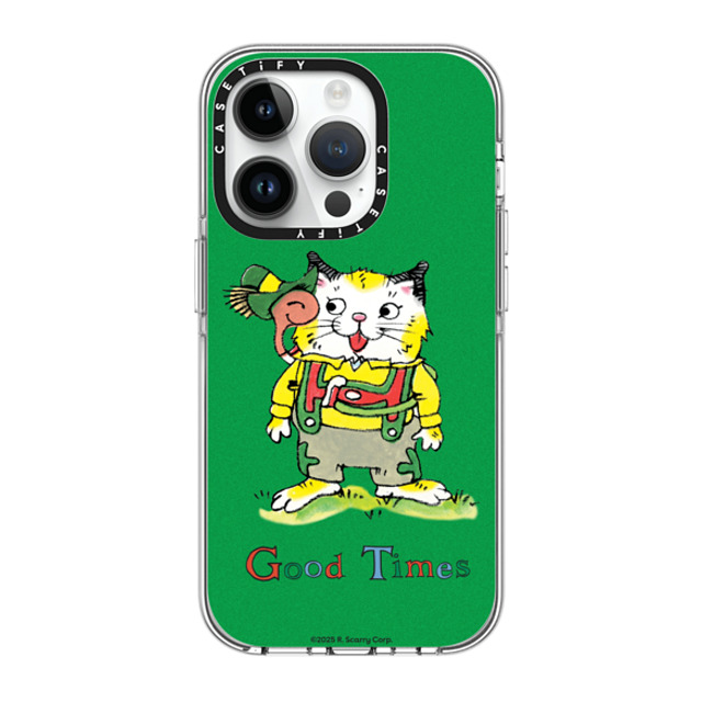 Richard_Scarry x CASETiFY iPhone 14 Pro Case Clear Clear Case MagSafe Compatible Good Times With Huckle And Lowly Phone Case Richard_Scarry x CASETiFY iPhone 14 Pro Case Clear Clear Case MagSafe Compatible Good Times With Huckle And Lowly Phone Case