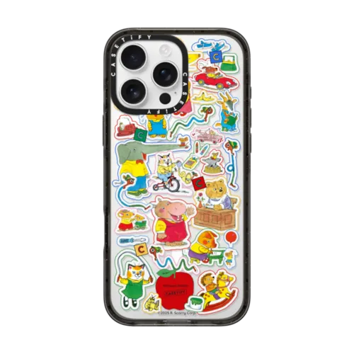 iPhone 16 Pro Max - Richard Scarry Busy World Sticker Phone Case