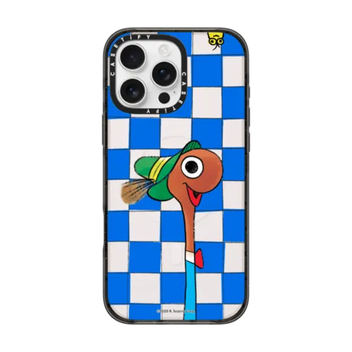 iPhone 16 Pro Max - Lowly The Worm Checker Phone Case