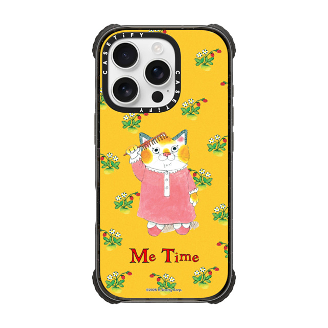 Richard_Scarry x CASETiFY iPhone 16 Pro Case Black ウルトラ インパクトケース MagSafe 対応 Me Time Sally Phone Case Richard_Scarry x CASETiFY iPhone 16 Pro Case Black ウルトラ インパクトケース MagSafe 対応 Me Time Sally Phone Case