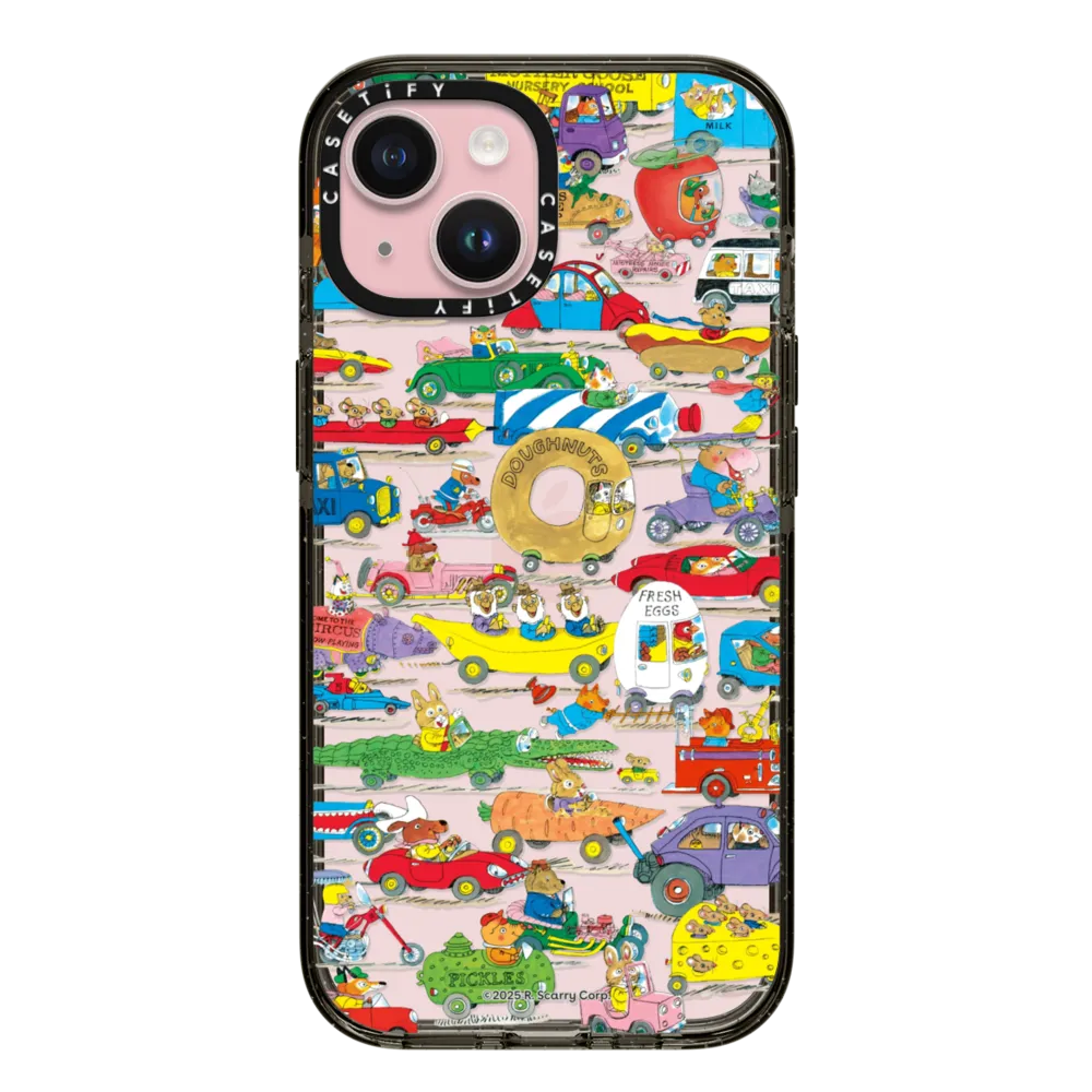 Impact iPhone 15 Case - Things That Go Pattern Phone Case