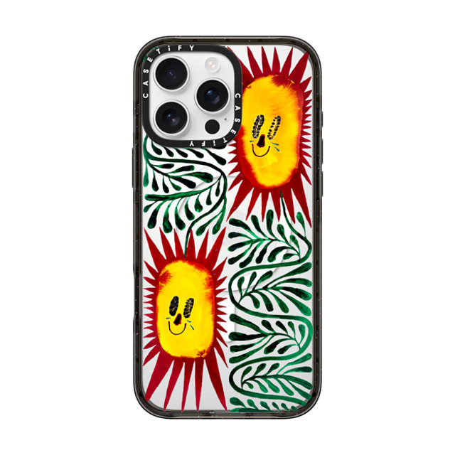 Chow Ciao Chow x CASETiFY iPhone 16 Pro Max ケース Nature,Fine Art ブラック インパクトケース MagSafe対応 Two Sun-criers by Chow Ciao Chow Father's Day Chow Ciao Chow x CASETiFY iPhone 16 Pro Max ケース Nature,Fine Art ブラック インパクトケース MagSafe対応 Two Sun-criers by Chow Ciao Chow Father's Day