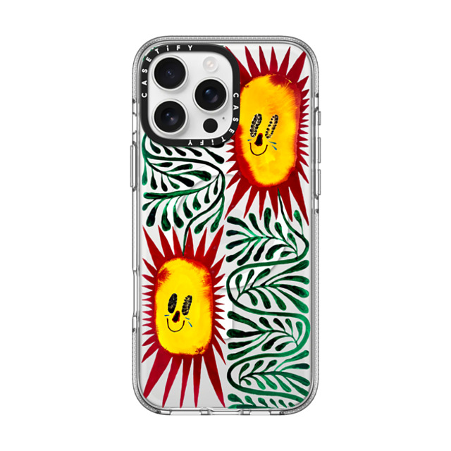 Chow Ciao Chow x CASETiFY iPhone 16 Pro Max ケース Nature,Fine Art クリア クリア ケース MagSafe対応 Two Sun-criers by Chow Ciao Chow Father's Day Chow Ciao Chow x CASETiFY iPhone 16 Pro Max ケース Nature,Fine Art クリア クリア ケース MagSafe対応 Two Sun-criers by Chow Ciao Chow Father's Day