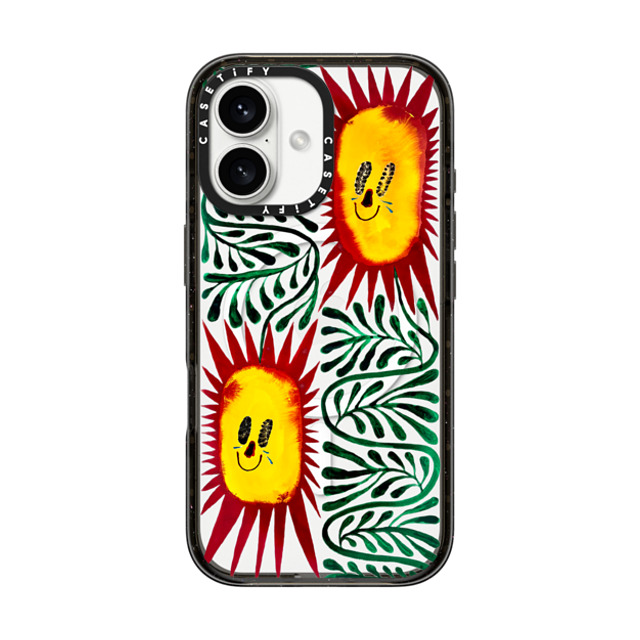 Chow Ciao Chow x CASETiFY iPhone 16 ケース Nature,Fine Art ブラック インパクトケース MagSafe対応 Two Sun-criers by Chow Ciao Chow Father's Day Chow Ciao Chow x CASETiFY iPhone 16 ケース Nature,Fine Art ブラック インパクトケース MagSafe対応 Two Sun-criers by Chow Ciao Chow Father's Day