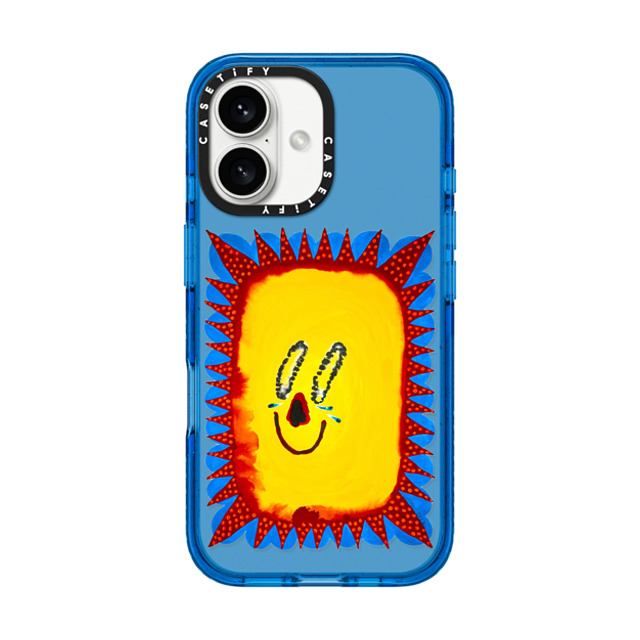 Chow Ciao Chow x CASETiFY iPhone 16 Case スカイブルー Impact Case Sun Cloud by Chow Ciao Chow Chow Ciao Chow x CASETiFY iPhone 16 Case スカイブルー Impact Case Sun Cloud by Chow Ciao Chow