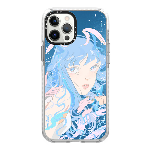 Saitemiss x CASETiFY iPhone 12 Pro Max Case Star,Pastel Glossy Frost Impact Case CHERUBIM BY SAITEMISS Back to School Saitemiss x CASETiFY iPhone 12 Pro Max Case Star,Pastel Glossy Frost Impact Case CHERUBIM BY SAITEMISS Back to School