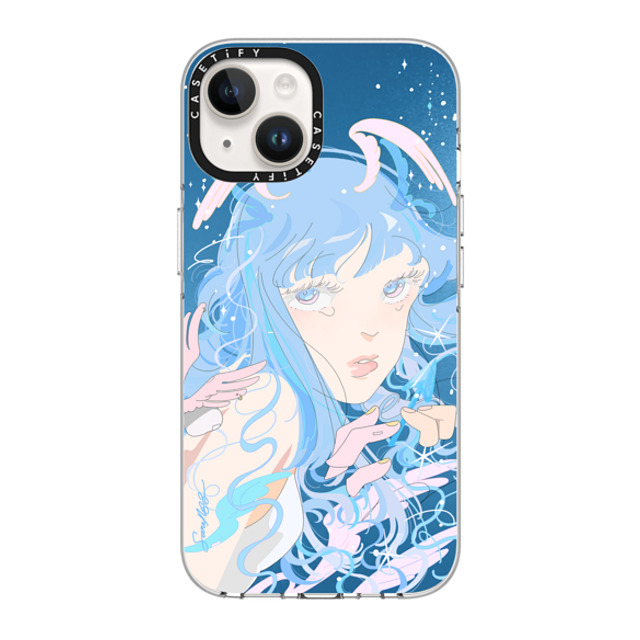 Saitemiss x CASETiFY iPhone 14 Case Clear Clear Case MagSafe Compatible CHERUBIM BY SAITEMISS Saitemiss x CASETiFY iPhone 14 Case Clear Clear Case MagSafe Compatible CHERUBIM BY SAITEMISS