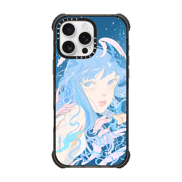 Saitemiss x CASETiFY iPhone 16 Pro Max Case Black ウルトラ インパクトケース MagSafe 対応 CHERUBIM BY SAITEMISS Saitemiss x CASETiFY iPhone 16 Pro Max Case Black ウルトラ インパクトケース MagSafe 対応 CHERUBIM BY SAITEMISS