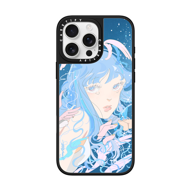 Saitemiss x CASETiFY iPhone 16 Pro Max ケース Star,Pastel Silver on Black ミラーケース MagSafe対応 CHERUBIM BY SAITEMISS Father's Day Saitemiss x CASETiFY iPhone 16 Pro Max ケース Star,Pastel Silver on Black ミラーケース MagSafe対応 CHERUBIM BY SAITEMISS Father's Day