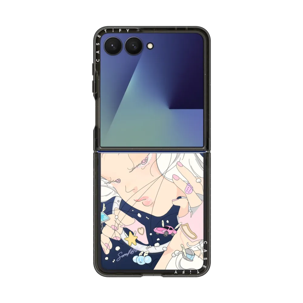 Impact Magnetic Galaxy Z Flip7 Case - DANCING BY SAITEMISS