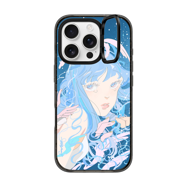 Saitemiss x CASETiFY iPhone 16 Pro ケース Star,Pastel ブラック インパクトリングスタンドケース MagSafe対応 CHERUBIM BY SAITEMISS Father's Day Saitemiss x CASETiFY iPhone 16 Pro ケース Star,Pastel ブラック インパクトリングスタンドケース MagSafe対応 CHERUBIM BY SAITEMISS Father's Day