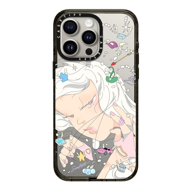 Saitemiss x CASETiFY iPhone 15 Pro Max Case Star,Love Black Impact Case MagSafe Compatible DANCING BY SAITEMISS Mother's Day Saitemiss x CASETiFY iPhone 15 Pro Max Case Star,Love Black Impact Case MagSafe Compatible DANCING BY SAITEMISS Mother's Day