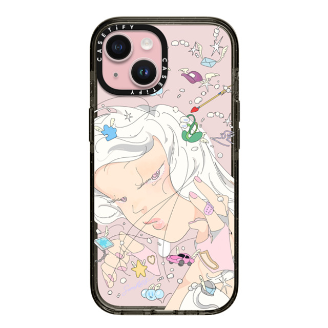 Saitemiss x CASETiFY iPhone 15 Case Star,Love Black Impact Case MagSafe Compatible DANCING BY SAITEMISS Mother's Day Saitemiss x CASETiFY iPhone 15 Case Star,Love Black Impact Case MagSafe Compatible DANCING BY SAITEMISS Mother's Day