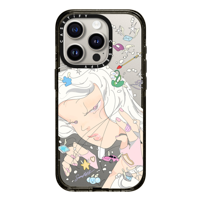 Saitemiss x CASETiFY iPhone 15 Pro Case Star,Love Black Impact Case MagSafe Compatible DANCING BY SAITEMISS Mother's Day Saitemiss x CASETiFY iPhone 15 Pro Case Star,Love Black Impact Case MagSafe Compatible DANCING BY SAITEMISS Mother's Day