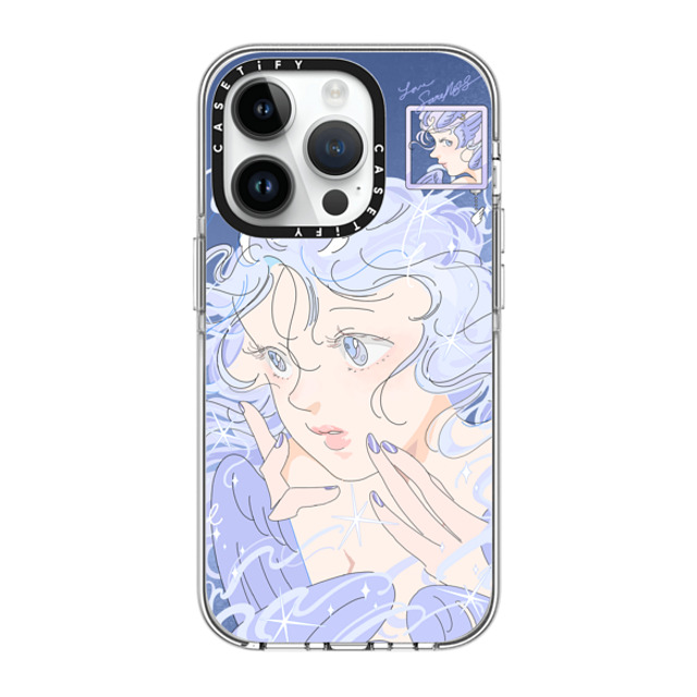 Saitemiss x CASETiFY iPhone 14 Pro Case Clear Clear Case MagSafe Compatible SERAPH BY SAITEMISS Saitemiss x CASETiFY iPhone 14 Pro Case Clear Clear Case MagSafe Compatible SERAPH BY SAITEMISS