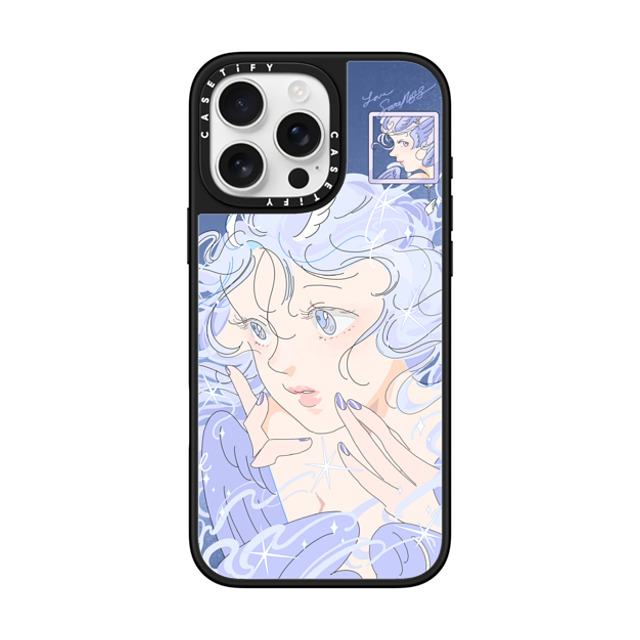 Saitemiss x CASETiFY iPhone 16 Pro Max ケース Star,Pastel Silver on Black ミラーケース MagSafe対応 SERAPH BY SAITEMISS Father's Day Saitemiss x CASETiFY iPhone 16 Pro Max ケース Star,Pastel Silver on Black ミラーケース MagSafe対応 SERAPH BY SAITEMISS Father's Day
