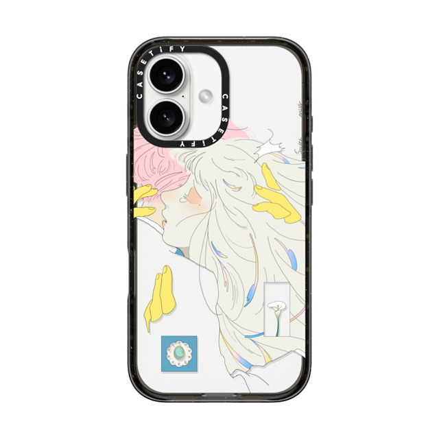 Saitemiss x CASETiFY iPhone 16 Case Star,Love Black インパクトケース A HUG BY SAITEMISS Mother's Day Saitemiss x CASETiFY iPhone 16 Case Star,Love Black インパクトケース A HUG BY SAITEMISS Mother's Day