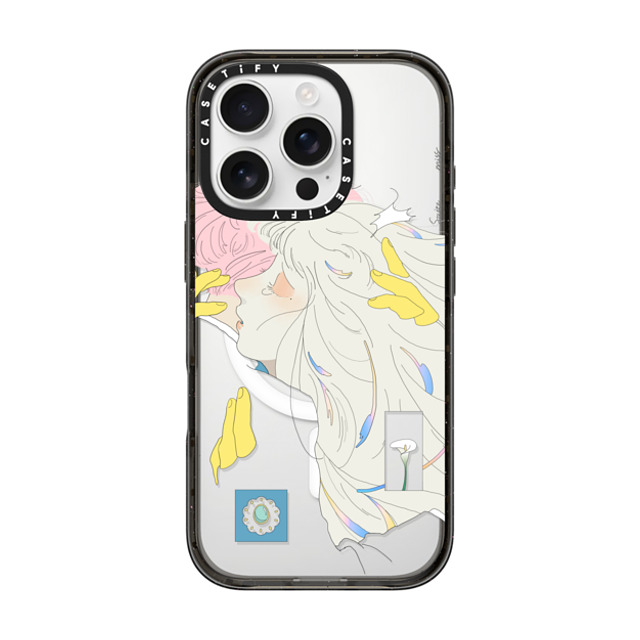 Saitemiss x CASETiFY iPhone 16 Pro ケース Star,Love ブラック インパクトケース MagSafe対応 A HUG BY SAITEMISS Father's Day Saitemiss x CASETiFY iPhone 16 Pro ケース Star,Love ブラック インパクトケース MagSafe対応 A HUG BY SAITEMISS Father's Day