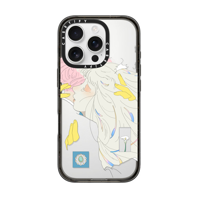 Saitemiss x CASETiFY iPhone 16 Pro Case Star,Love Black Impact Case A HUG BY SAITEMISS Mother's Day Saitemiss x CASETiFY iPhone 16 Pro Case Star,Love Black Impact Case A HUG BY SAITEMISS Mother's Day
