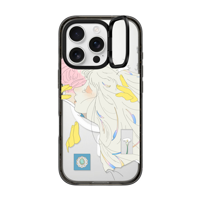 Saitemiss x CASETiFY iPhone 16 Pro Case Star,Love Black インパクトリングスタンドケース MagSafe対応 A HUG BY SAITEMISS Mother's Day Saitemiss x CASETiFY iPhone 16 Pro Case Star,Love Black インパクトリングスタンドケース MagSafe対応 A HUG BY SAITEMISS Mother's Day