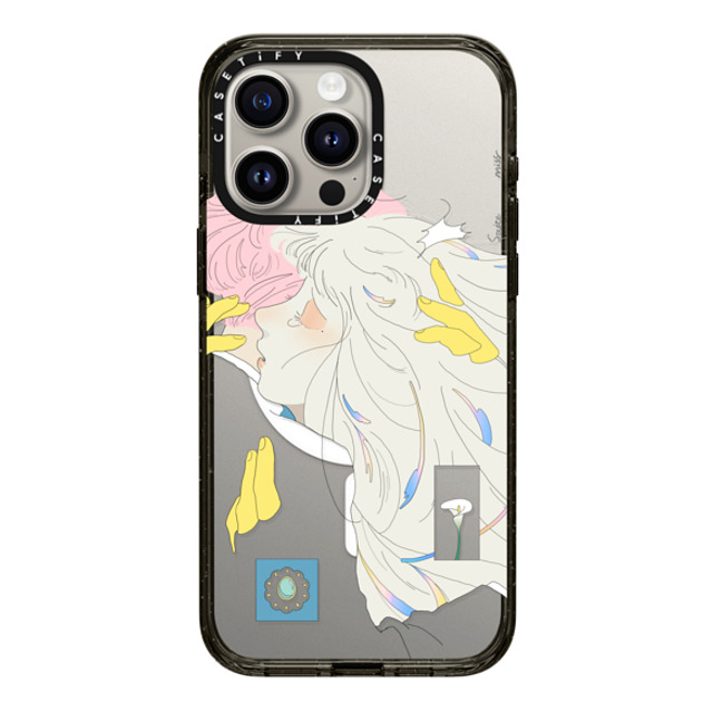 Saitemiss x CASETiFY iPhone 15 Pro Max Case Star,Love Black Impact Case MagSafe Compatible A HUG BY SAITEMISS Mother's Day Saitemiss x CASETiFY iPhone 15 Pro Max Case Star,Love Black Impact Case MagSafe Compatible A HUG BY SAITEMISS Mother's Day