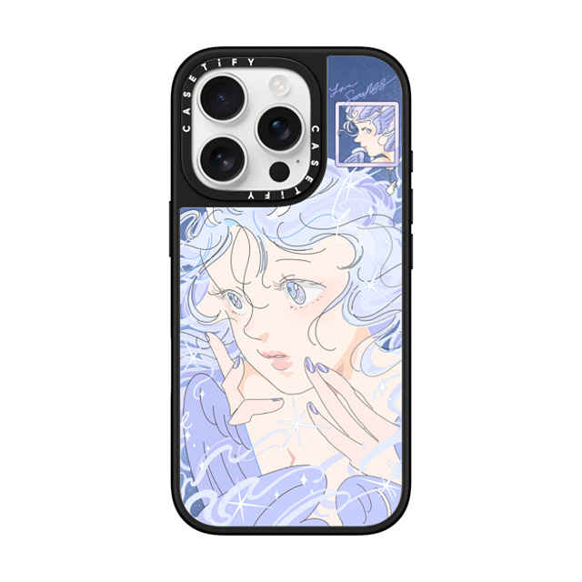Saitemiss x CASETiFY iPhone 16 Pro ケース Star,Pastel Silver on Black ミラーケース MagSafe対応 SERAPH BY SAITEMISS Back to School Saitemiss x CASETiFY iPhone 16 Pro ケース Star,Pastel Silver on Black ミラーケース MagSafe対応 SERAPH BY SAITEMISS Back to School