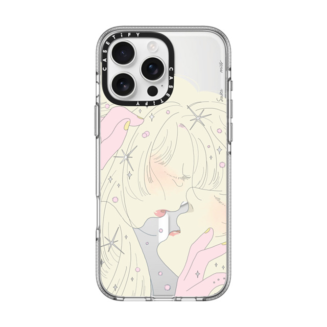 Saitemiss x CASETiFY iPhone 16 Pro Max ケース Star,Love クリア クリア ケース MagSafe対応 VERY CLOSE BY SAITEMISS Back to School Saitemiss x CASETiFY iPhone 16 Pro Max ケース Star,Love クリア クリア ケース MagSafe対応 VERY CLOSE BY SAITEMISS Back to School