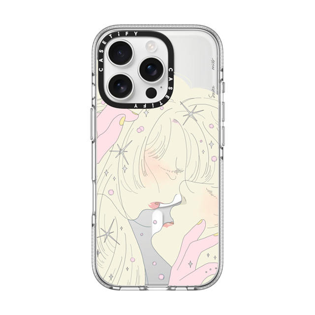 Saitemiss x CASETiFY iPhone 16 Pro Case Star,Love クリア クリア ケース MagSafe対応 VERY CLOSE BY SAITEMISS Back to School Saitemiss x CASETiFY iPhone 16 Pro Case Star,Love クリア クリア ケース MagSafe対応 VERY CLOSE BY SAITEMISS Back to School