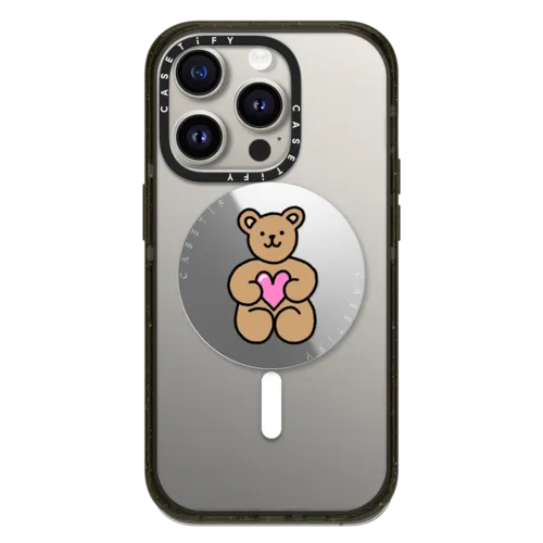 Snappy Grip Stand - Teddy Bear Heart