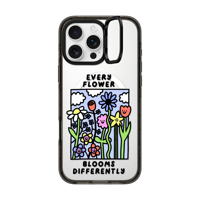 Rosie Pink x CASETiFY iPhone 16 Pro Max Case Floral,Cartoon Black インパクトリングスタンドケース MagSafe対応 Every Flower Blooms Differently Mother's Day Rosie Pink x CASETiFY iPhone 16 Pro Max Case Floral,Cartoon Black インパクトリングスタンドケース MagSafe対応 Every Flower Blooms Differently Mother's Day