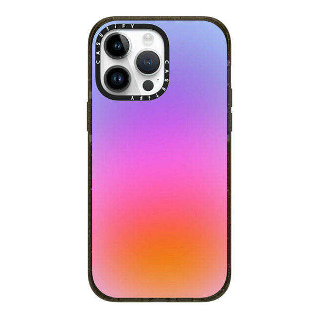 designlovefest x CASETiFY iPhone 14 Pro Max ケース ブラック インパクトケース MagSafe対応 Color Cloud: A New Thing Is On the Way