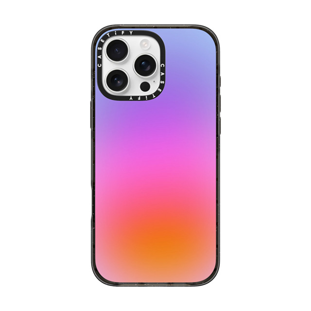 designlovefest x CASETiFY iPhone 16 Pro Max ケース ブラック インパクトケース MagSafe対応 Color Cloud: A New Thing Is On the Way