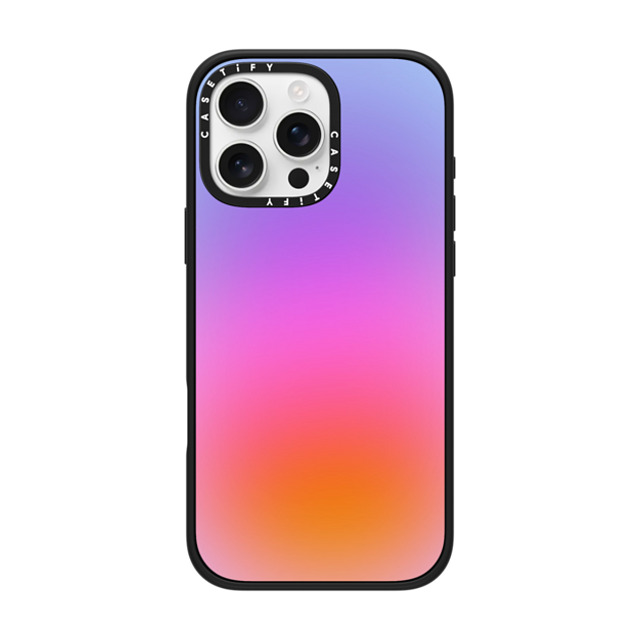 designlovefest x CASETiFY iPhone 16 Pro Max ケース マットブラック インパクトケース MagSafe対応 Color Cloud: A New Thing Is On the Way