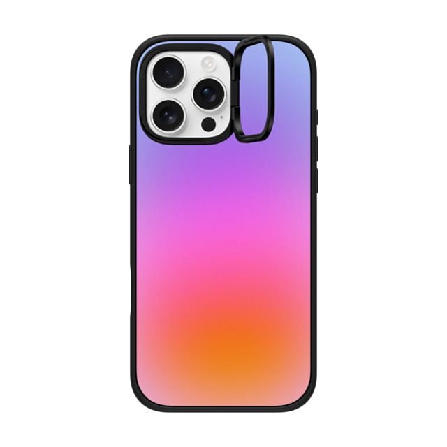 designlovefest x CASETiFY iPhone 16 Pro Max ケース マットブラック インパクトリングスタンドケース MagSafe対応 Color Cloud: A New Thing Is On the Way