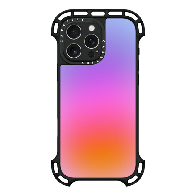 designlovefest x CASETiFY iPhone 16 Pro Max ケース ブラック ウルトラ バウンスケース MagSafe対応 Color Cloud: A New Thing Is On the Way