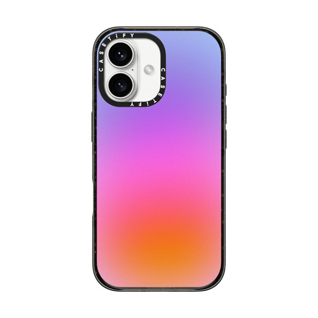 designlovefest x CASETiFY iPhone 16 ケース ブラック インパクトケース Color Cloud: A New Thing Is On the Way