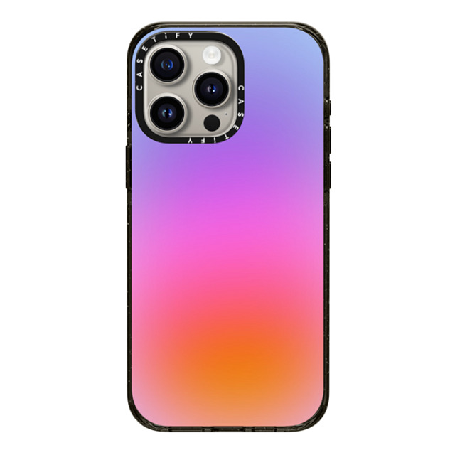 designlovefest x CASETiFY iPhone 15 Pro Max ケース ブラック インパクトケース Color Cloud: A New Thing Is On the Way