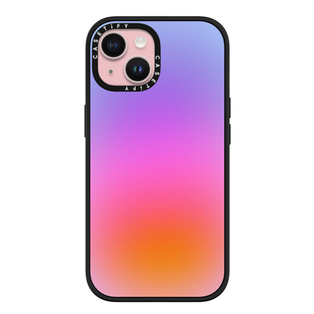 designlovefest x CASETiFY iPhone 15 ケース マットブラック インパクトケース MagSafe対応 Color Cloud: A New Thing Is On the Way