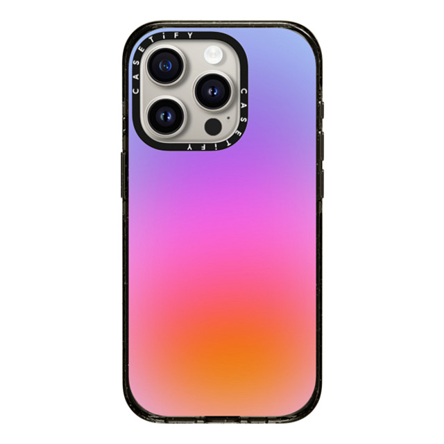 designlovefest x CASETiFY iPhone 15 Pro ケース ブラック インパクトケース Color Cloud: A New Thing Is On the Way