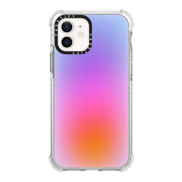 designlovefest x CASETiFY iPhone 12 ケース Glossy Frost ウルトラインパクトケース Color Cloud: A New Thing Is On The Way