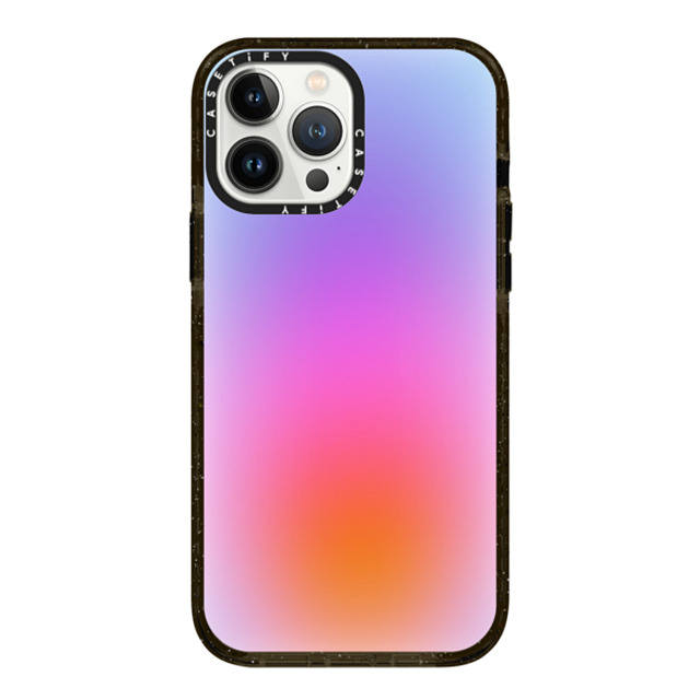 designlovefest x CASETiFY iPhone 13 Pro Max ケース ブラック インパクトケース Color Cloud: A New Thing Is On The Way