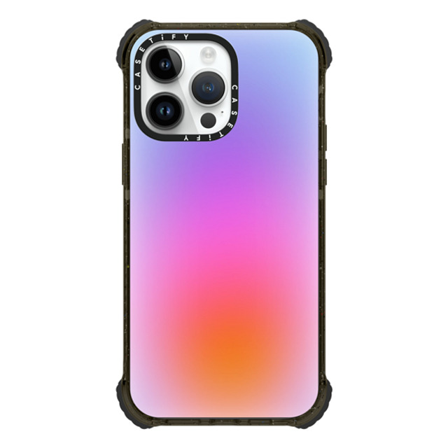 designlovefest x CASETiFY iPhone 14 Pro Max ケース ブラック ウルトラインパクトケース Color Cloud: A New Thing Is On The Way