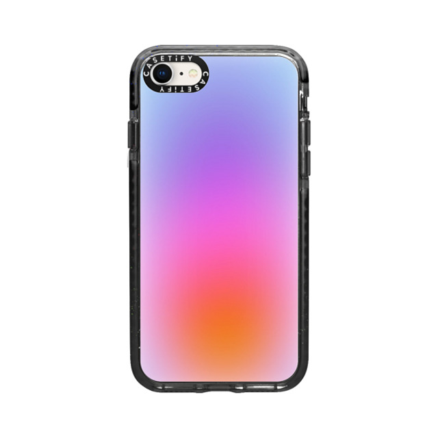 designlovefest x CASETiFY iPhone SE (2022) ケース ブラック インパクトケース Color Cloud: A New Thing Is On The Way