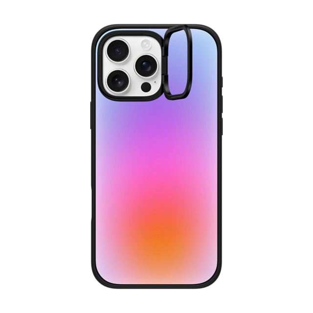 designlovefest x CASETiFY iPhone 16 Pro Max ケース マットブラック インパクトリングスタンドケース MagSafe対応 Color Cloud: A New Thing Is On The Way