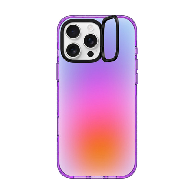 designlovefest x CASETiFY iPhone 16 Pro Max ケース パープル インパクトリングスタンドケース MagSafe対応 Color Cloud: A New Thing Is On The Way