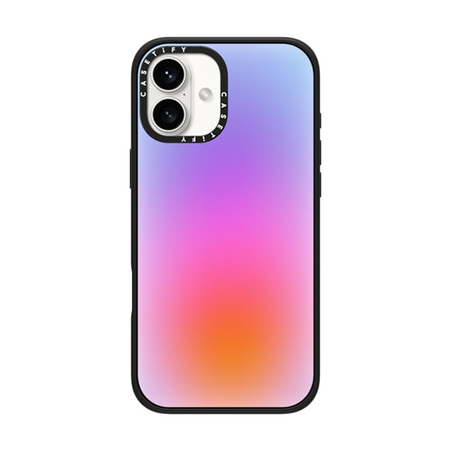 designlovefest x CASETiFY iPhone 16 Plus ケース マットブラック インパクトケース MagSafe対応 Color Cloud: A New Thing Is On The Way