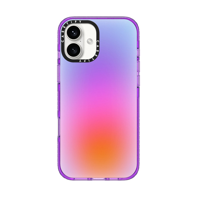 designlovefest x CASETiFY iPhone 16 Plus ケース パープル インパクトケース Color Cloud: A New Thing Is On The Way