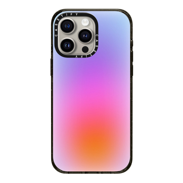 designlovefest x CASETiFY iPhone 15 Pro Max ケース ブラック インパクトケース Color Cloud: A New Thing Is On The Way