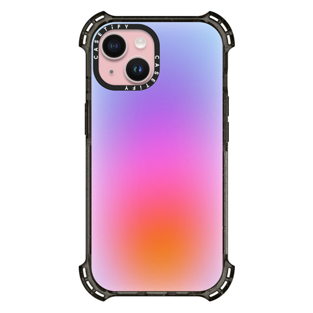 designlovefest x CASETiFY iPhone 15 ケース ブラック バウンスケース Color Cloud: A New Thing Is On The Way